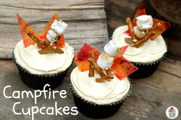 Campfire S'more Marshmallow Toppers