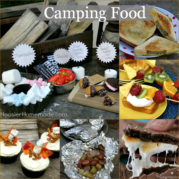 Camping Food : Recipes to enjoy while camping on HoosierHomemade.com
