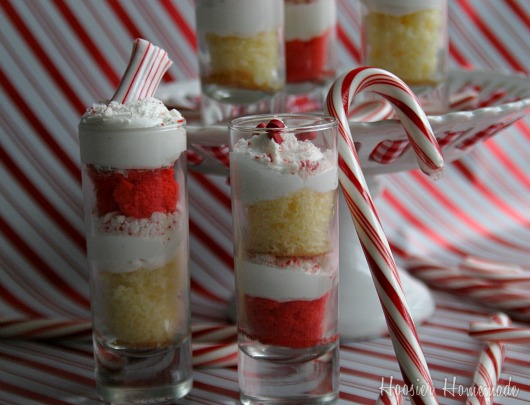 Individual Candy Cane Dessert Cups Recipe 