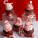 Candy Cane Cupcakes