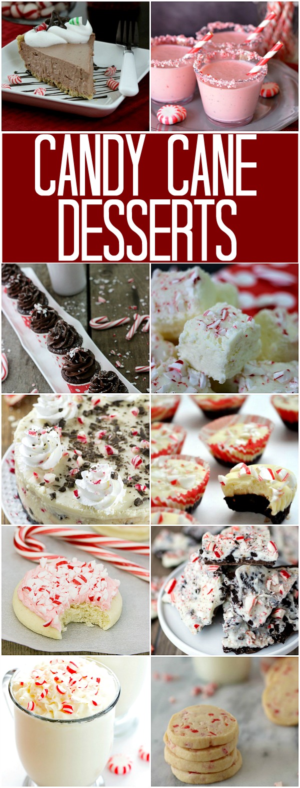 CANDY CANE DESSERTS: 100 DAYS OF HOMEMADE HOLIDAY INSPIRATION