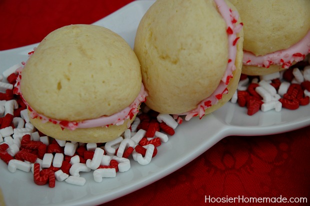 Easy Candy Cane Whoopie Pies