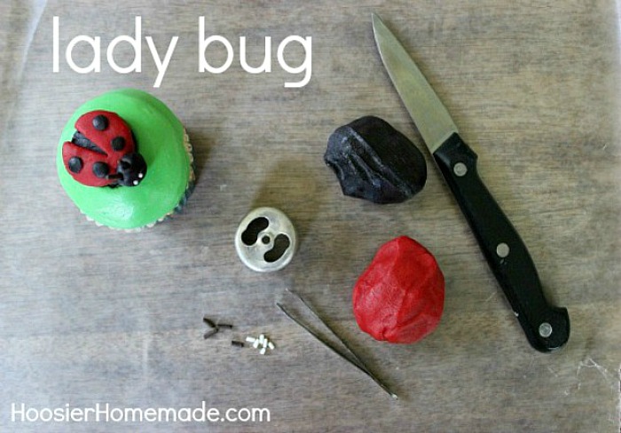 How to make a Lady Bug using Candy Clay