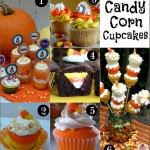 Candy Corn Cupcakes on HoosierHomemade.com