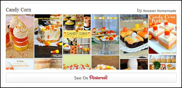 Candy Corn Pinterest Board