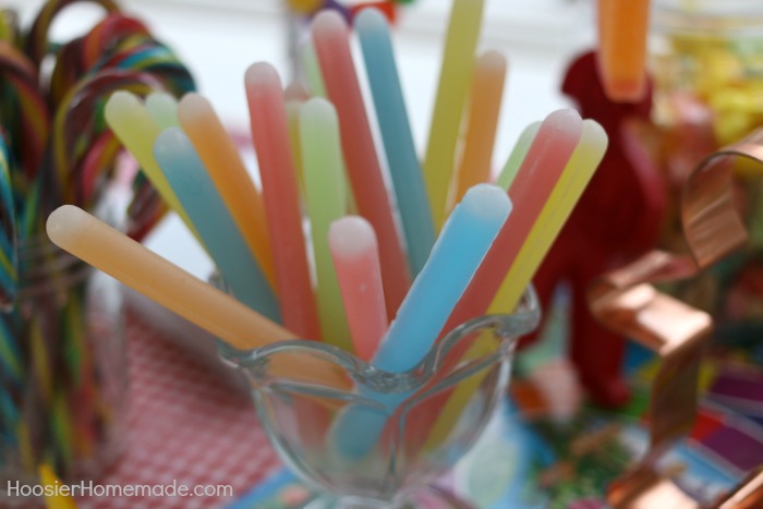 KITCHEN CHRISTMAS TREE -- This fun and whimsy Candy Christmas Tree is sure to brighten up your Christmas Decor! 