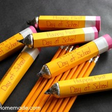 How to Make Candy Pencils | Perfect for a Back to School Treat or Party | Directions on HoosierHomemade.com