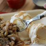 Caramel Apple Nut Crumble | Perfect for Fall Baking | Recipe on HoosierHomemade.com