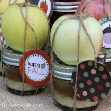 Caramel Apple Cream Cheese Dip :: Recipe and Tags on HoosierHomemade.com
