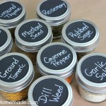 How to make Chalkboard Labels | Instructions on HoosierHomemade.com