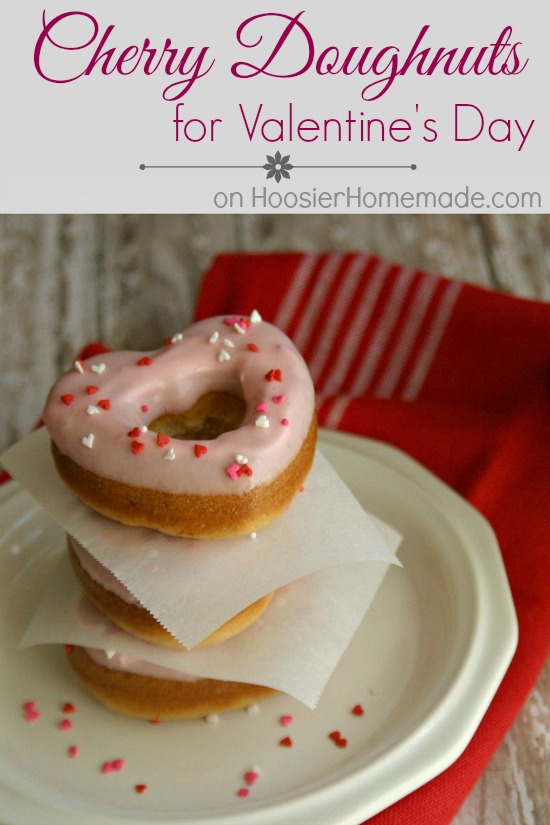 Cherry Doughnuts | Recipe on HoosierHomemade.com