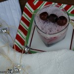 Cherry Sleigh Ride Holiday Drink Recipe :: HoosierHomemade.com