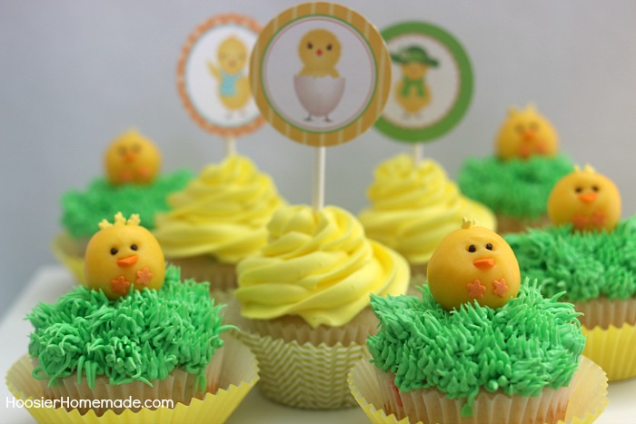 Chick Cupcakes