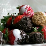 Gourmet Chocolate Dipped Strawberries :: Recipe on HoosierHomemade.com