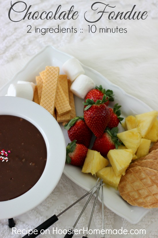 What are some easy fondue recipes?