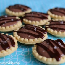 Chocolate Salted Caramel Tarts