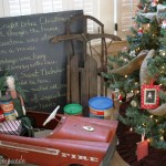 Vintage Christmas Decorating on HoosierHomemade.com