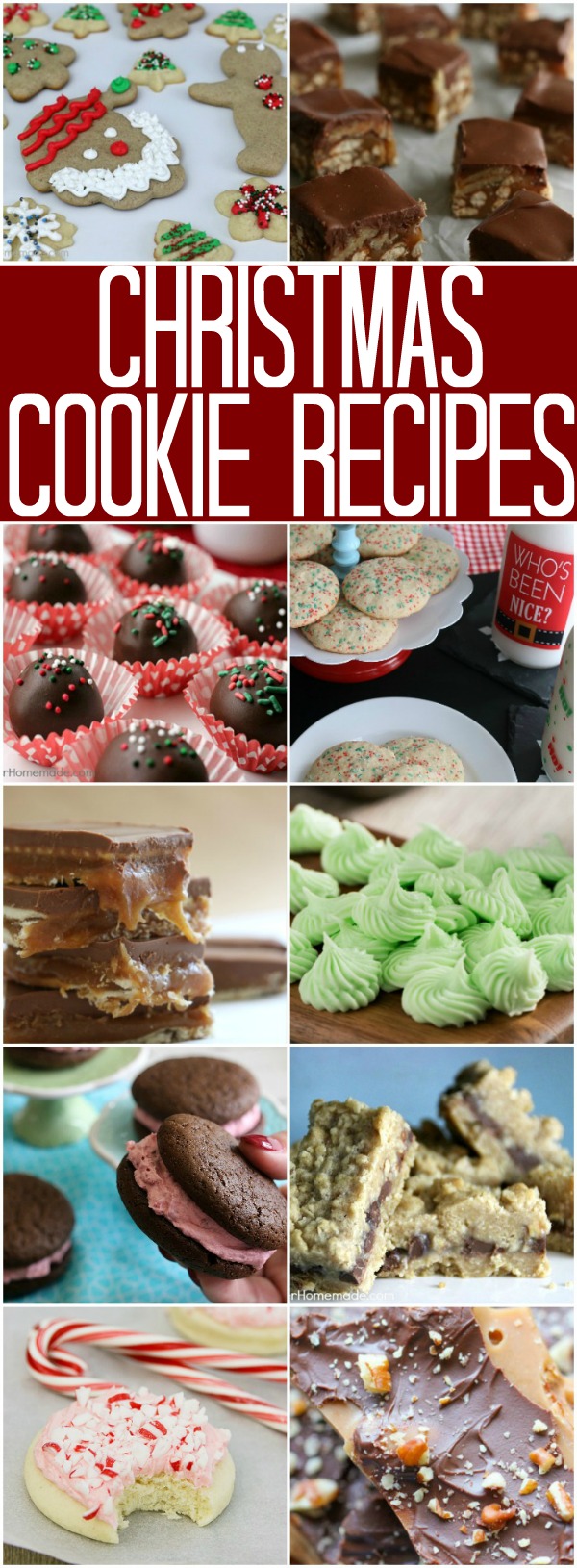 CHRISTMAS COOKIE RECIPES