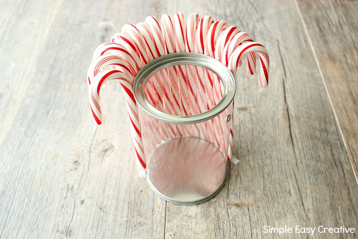 Step 2- Christmas Table Centerpieces