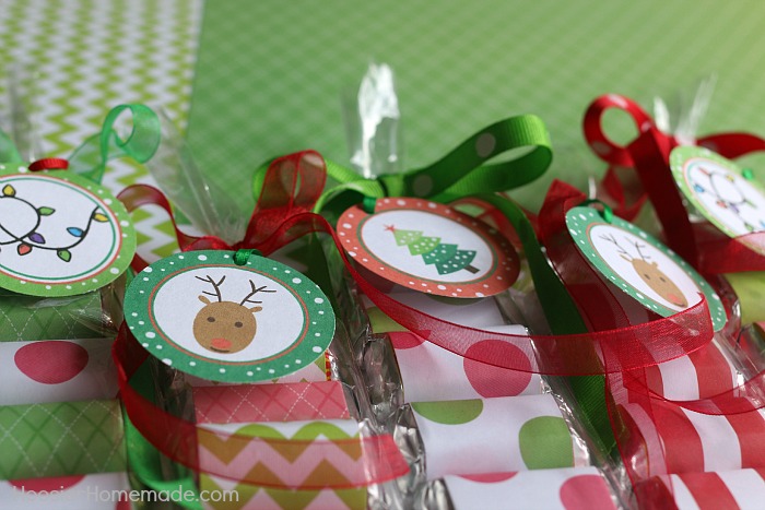 Mini christmas 2024 treat bags