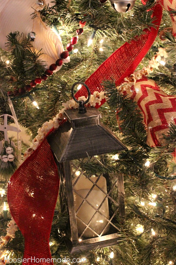 Vintage Christmas Tree | on HoosierHomemade.com