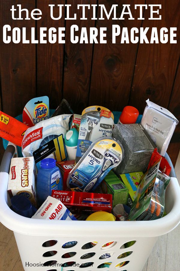 This Ultimate College Care Package will BLOW your student away! College kids are not only broke, but often forget what they should have at school. Put together this Care Package and show them how much they mean to you! Click on the Photo for all the details!