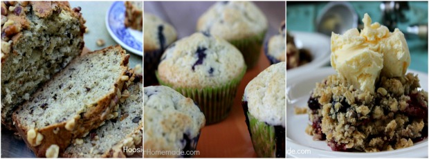 Bread, Muffins and Cobbler Recipes