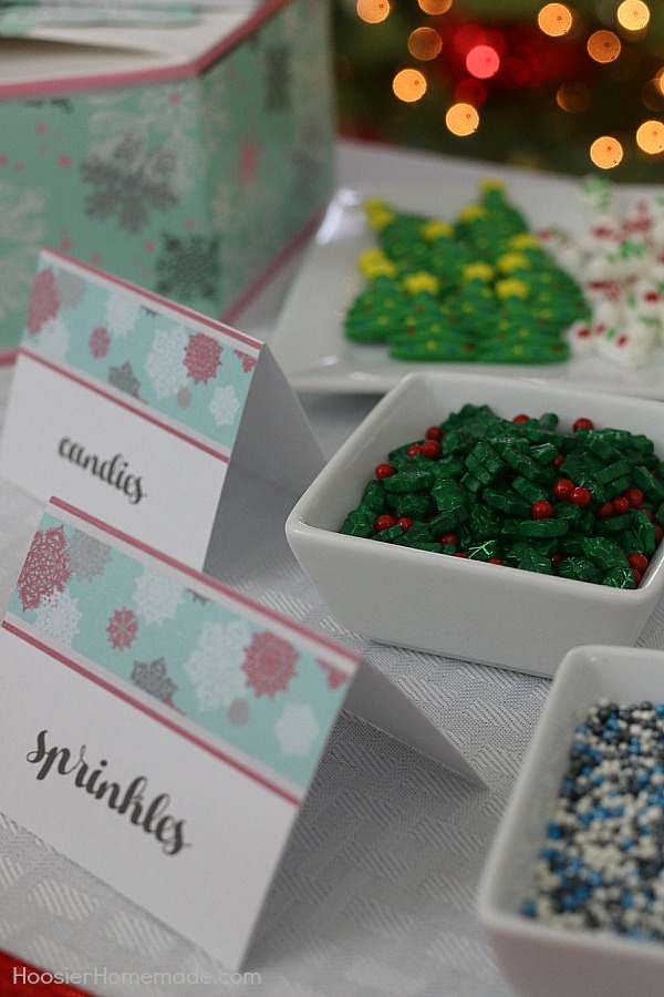 Cookie Decorating Party with Printables - Hoosier Homemade