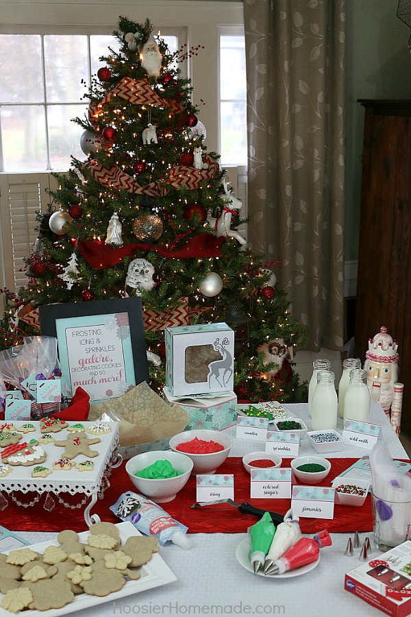 Christmas Cookie Decorating Kit, Party Favors