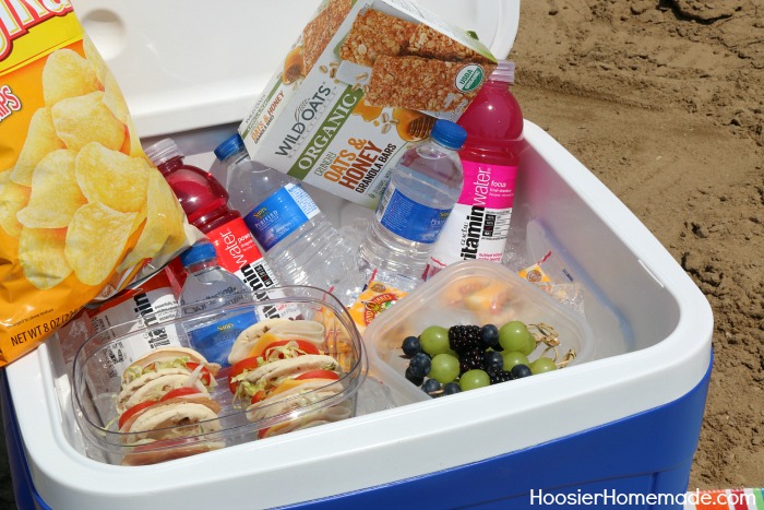 Packing a hot sale cooler