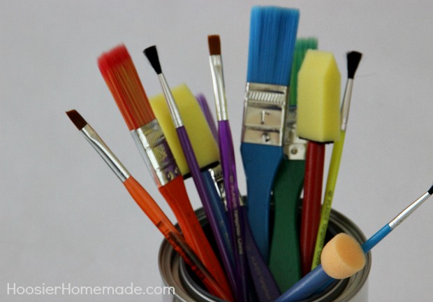 Homemade Paint for Kid's Crafts | from HoosierHomemade.com