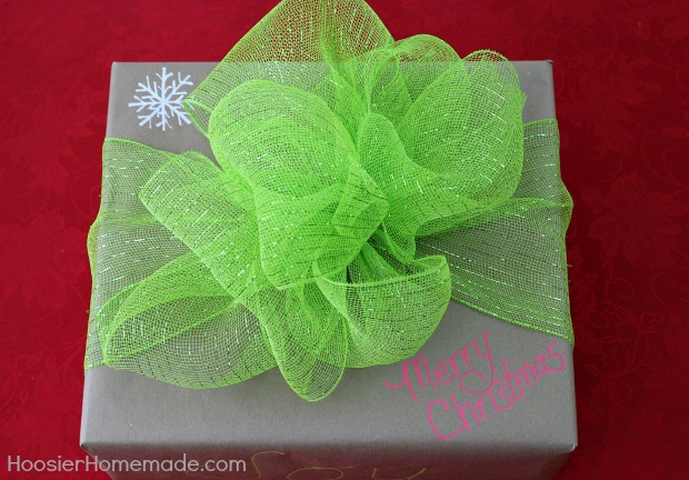 How to Make a Deco Mesh Bow