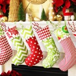 Cuffed Christmas Stockings: 100 Days of Homemade Holiday Inspiration on HoosierHomemade.com