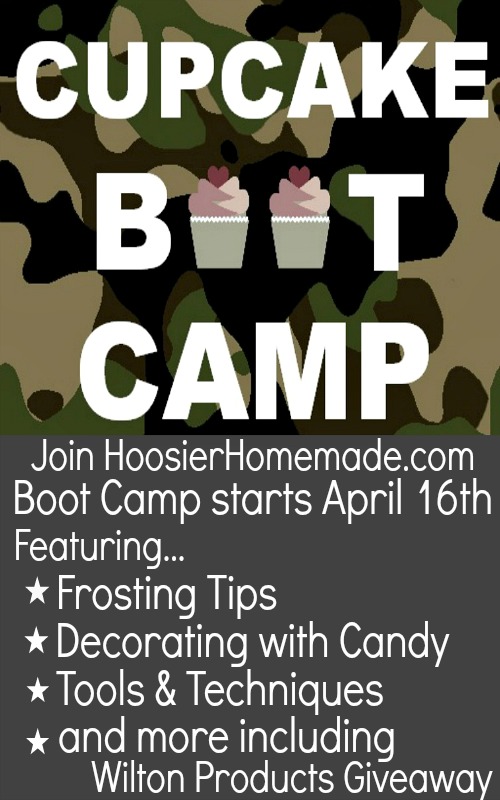 Cupcake Boot Camp on HoosierHomemade.com