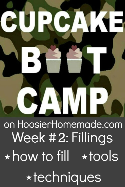 Cupcake Boot Camp: How to add fillings to cupcakes :: HoosierHomemade.com