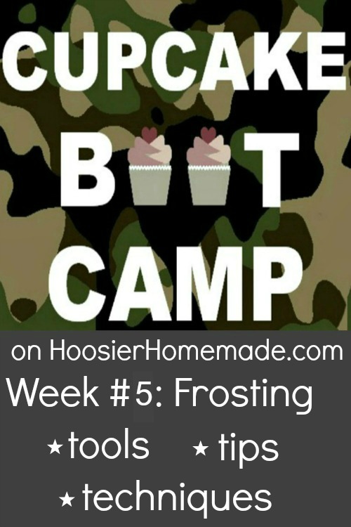 Cupcake Boot Camp: How to Frost Cupcakes :: Video from HoosierHomemade.com