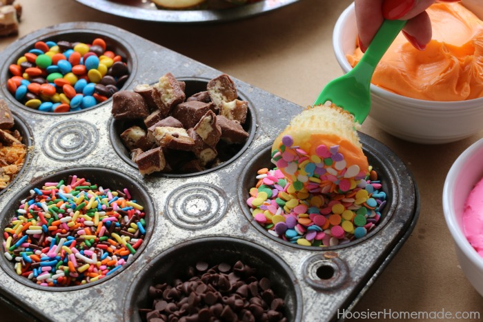 Cupcake Fondue