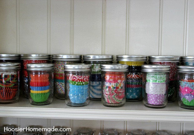 Cupcake Liner Organization