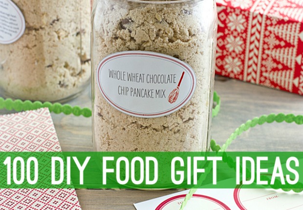 Gift in a Jar-Whole Wheat Chocolate Chip Pancake Mix: 100 Days of Homemade Holiday Inspiration