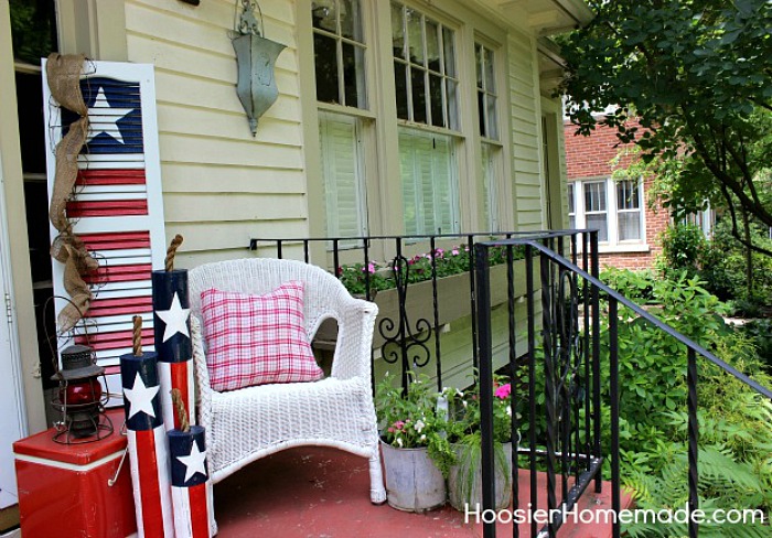 Summer Front Porch Decorating