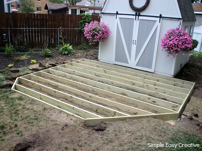 Building a Deck at Ground Level 