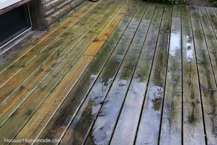 How to Stain a Deck