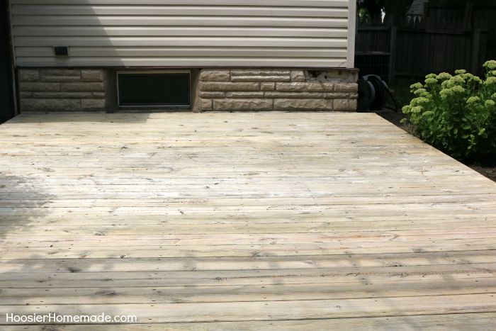 How to Stain a Deck