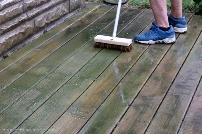 How to Stain a Deck