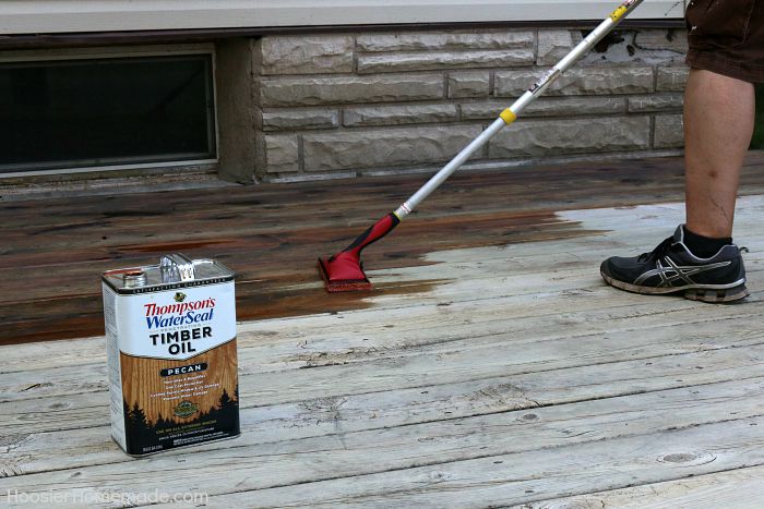 How to Stain a Deck