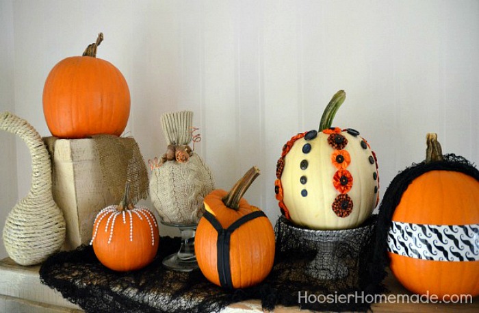 Decorated-Pumpkins