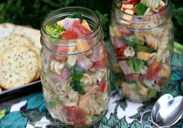 Deli Pasta Salad :: HoosierHomemade.com