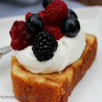 Grilled Pound Cake | Recipe on HoosierHomemade.com