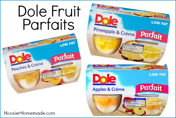 Dole Fruit Parfaits