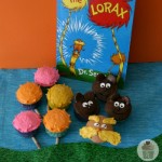 Dr Seuss Lorax Cupcakes - March 2012
